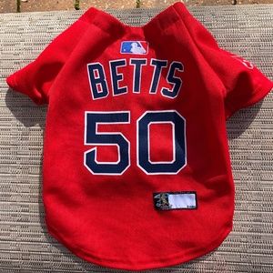 Mookie Betts MLB Dog Jersey